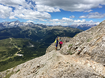 Lite bilde av Fottur i Brenta-Dolomittene