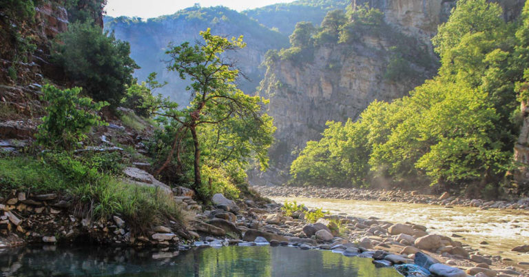 Thermal Springs in Benje, Albania