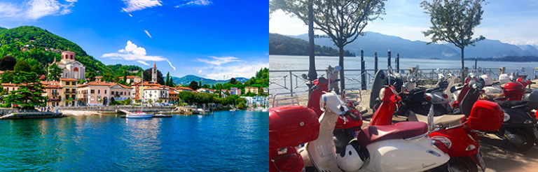 Med Vespa rundt Lago Maggiore
