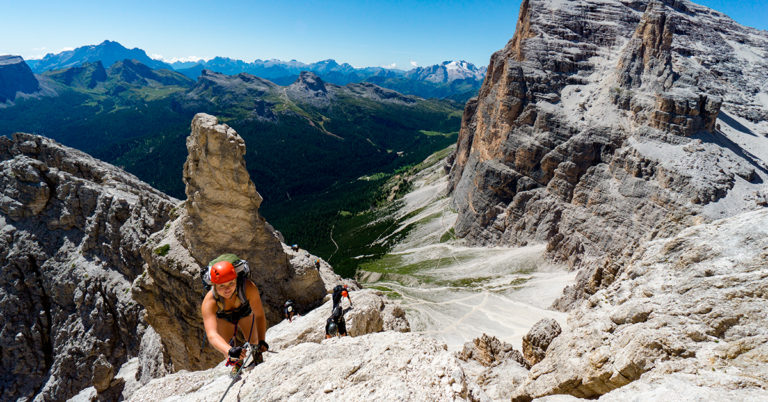 Via Ferrata Punta Anna med Expa Travel