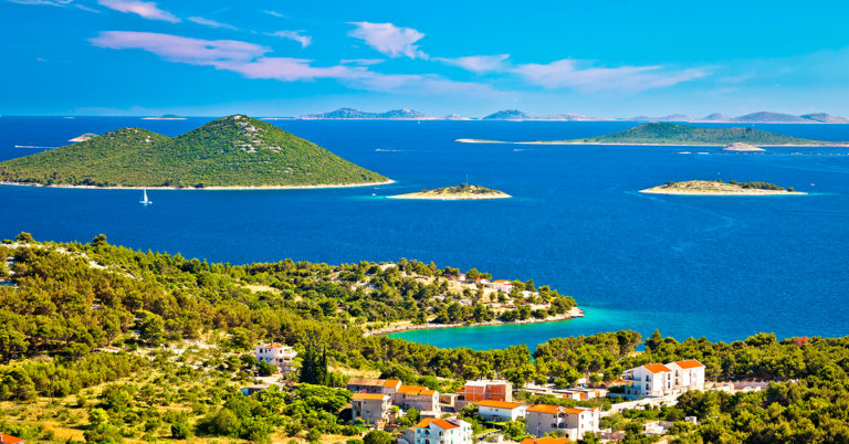 Kornati nasjonalpark i Kroatia