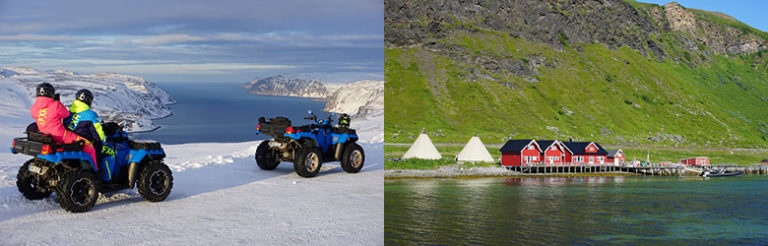 ATV på Nordkapp