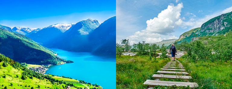 Fottur i Aurlandsdalen med Expa Travel