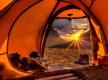 Villmarkskurs med telt