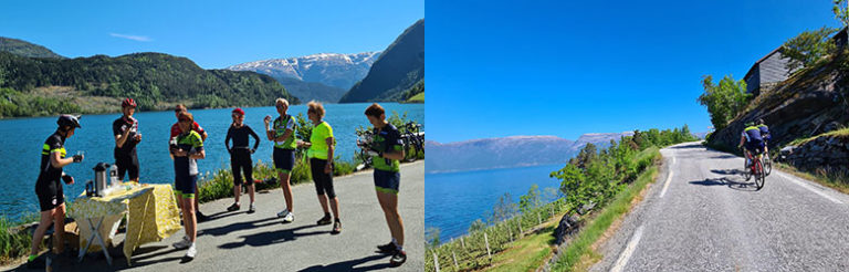Sykkeltur med piknik rundt Hardangerfjorden