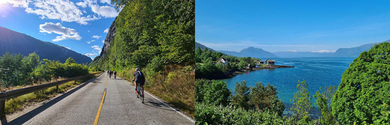 Hardangerfjorden rundt på sykkel