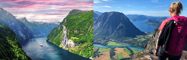 Romsdalen og Geirangerfjorden