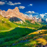 Lite bilde av fjellene i Trentino