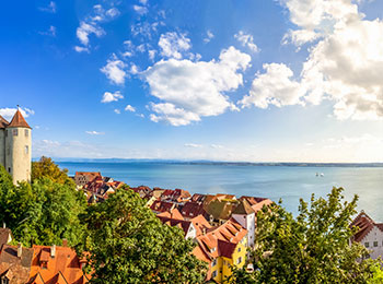 Meersburg ved Bodensjøen