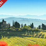 Lite bilde av typisk toscansk natur