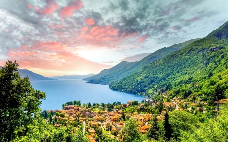 Lago Maggiore, Lombardia, Italia