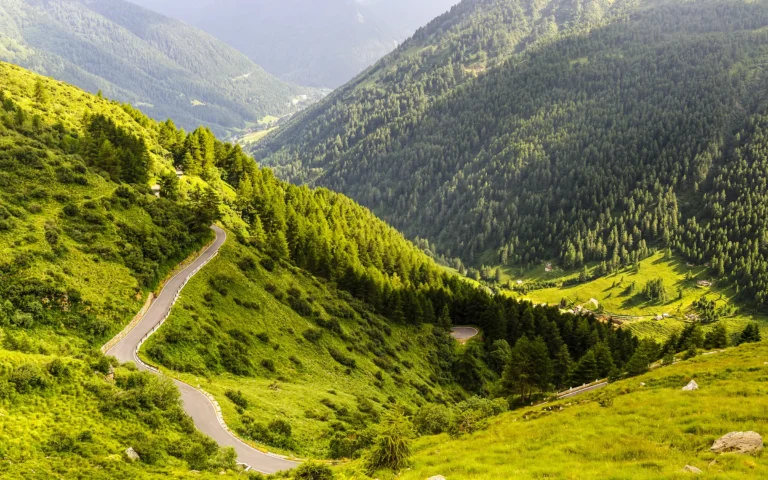 Passo Gavia i Lombardia, Italia