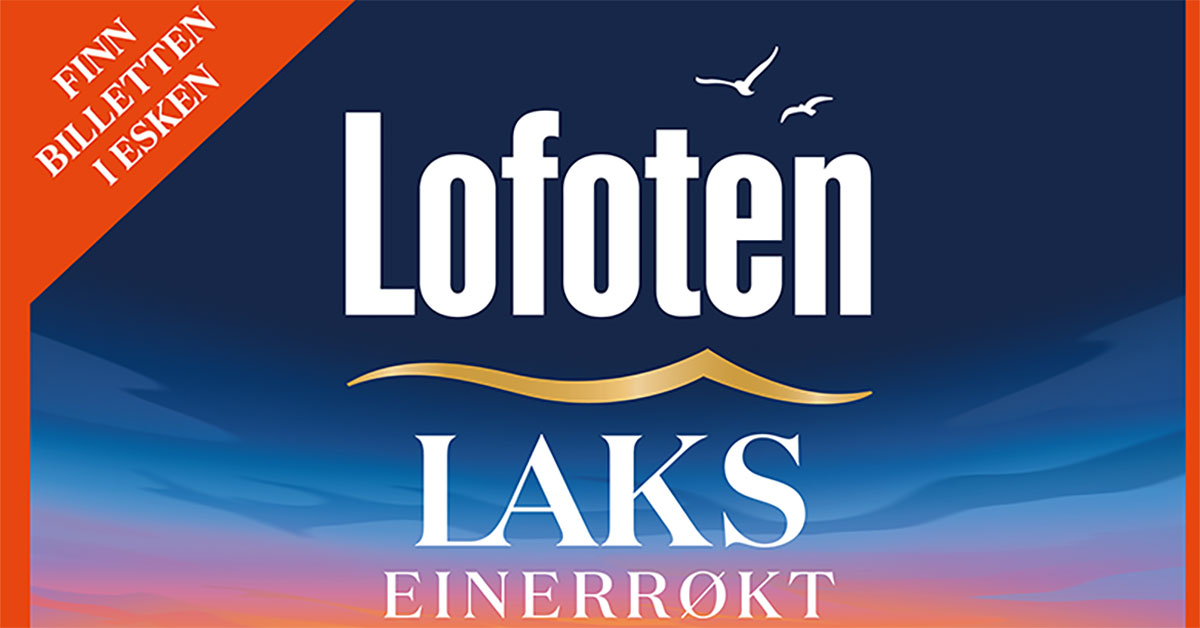 Vinn billetter til Lofoten med Laks Einerrøkt
