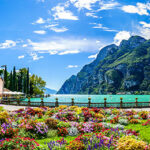 Blomsterparken i Riva del Garda, Italia