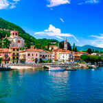 Lago Maggiore i Italia, dit Expa Travel har aktive turer.