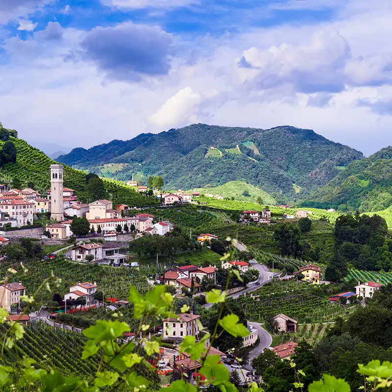 Valdobbiadene - Proseccoveien, Italia