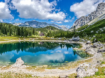 Double Lake i Triglav Nasjonalpark, Slovenia | Expa Travel