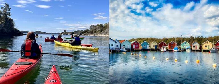 Kajakkpadling rundt Kosterøyene i Sverige