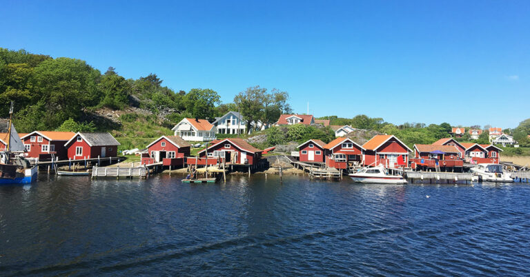 Kosterøyene sett fra havet