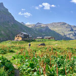 Rifugio Bezzi i Gran Paradiso Nasjonalpark, Piemonte, Italia
