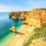 Praia da Rocha Portimao, Algarvekysten, Portugal